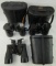 3pcs-WW2 USN 7X50 Binoculars-Anchor Optical/Bausch & Lomb/Sard (BI-10/32/33)