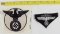 2pcs-NSKK/SA Cloth Insignia