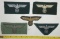 5pcs- WW2 Wehrmacht Breast Insignia For Enlisted