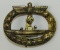 WW2 U-Boat Badge-Unmarked Deumer
