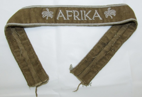AFRIKA Cuff Title With RB Nr. Stamping