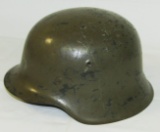 WW2 German M42 Helmet With Liner/Camo Finish-ckl66 (HG-59)