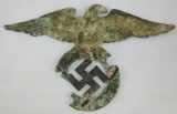 Early/Pre WW2 German SA/SS Wall/Barracks Plaque Eagle-Ground Dug