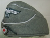 Early WW2 German Wehrmacht Administration Officer's Overseas Cap