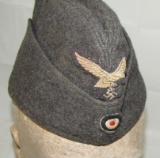 Luftwaffe Overseas Cap For Enlisted-Nice!