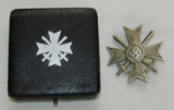 Cased War Merit Cross 1st Class With Swords-Period Pin Replacement