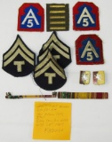 U.S. 209th Coastal Artillery Patch/Distinctive Insignia Grouping-Attributed