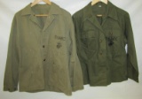 2pcs-WW2 USMC HBT Utility Shirts-Male And Female (U37/U89)