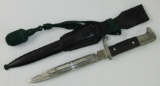 Short Model Dress Bayonet With Engraved Blade-Robt. Klaas