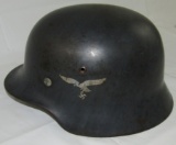 M35 Double Decal Luftwaffe Helmet W/Liner-2nd Pattern Eagle