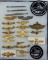 25pcs-Misc. USN/USMC Paratrooper Wings/Mosquito Boat Patches Etc.