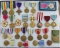 26pcs-Misc. U.S. Army/USAF/USMC Etc. Medals