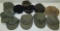 11pcs-WW2/Korean War Field Caps-USN-WAC-USMC-US Army-Coast Guard-Jeep Cap