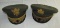 2pcs-Vietnam War Period U.S. Army Officer Visor Caps By Luxenberg