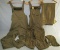 4pcs-WW2 U.S. Tanker Overalls/Tanker Cap/Plain Style Winter Pants