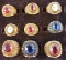 9pcs Misc. US Army Class Rings