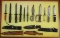 11pcs U.S. Military Fighting Knife Miniatures