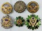 6pcs-Scarce U.S. Military DOD-General Staff-Joint Chiefs Of Staff badges