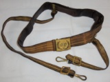 Civil War? Indian Wars? Officer's Presentation Sword Belt With Buckle-23rd Regiment