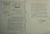 Gestapo Travel Papers-Austria To Bulgaria