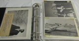 Large Binder With 180+ WW2 Press Photos Etc.