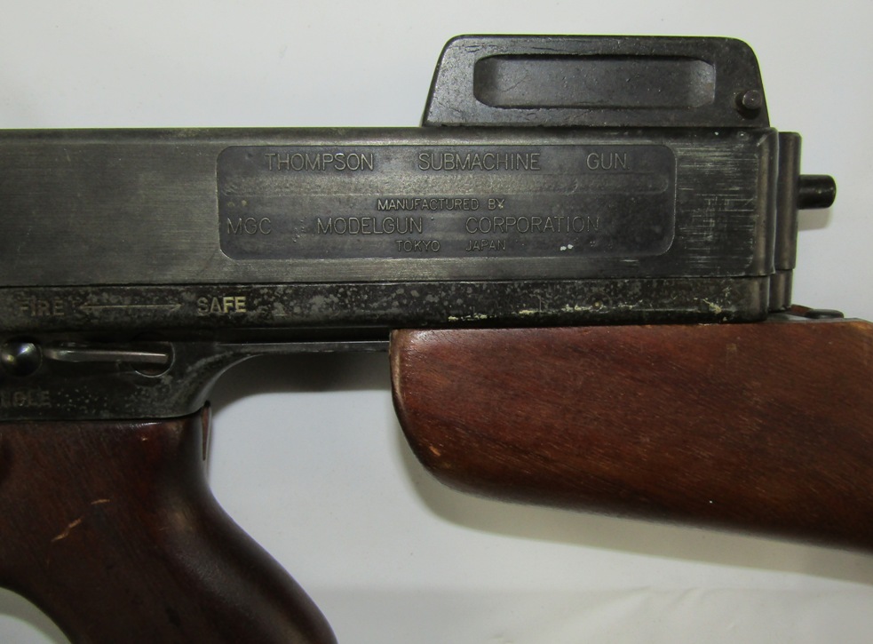 Thompson Submachine Gun Model By MGC Modelgun | Proxibid