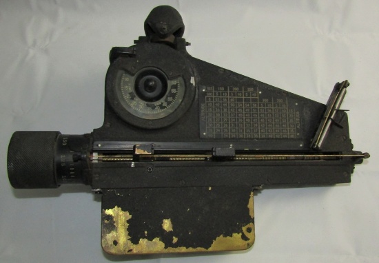 Early WW2 U.S. Army Air Forces Type D-8 Bombsight Head