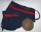 2pcs-Spanish American War Service Pants-Named/Dated-Span-Am U.S. Marked Canteen