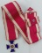 Rare  Naval Order Of The United States Medal W/Neck Ribbon-BB&B 10k