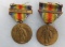 2pcs-WW1 U.S. Victory Medals-Name Engraved-Aviation