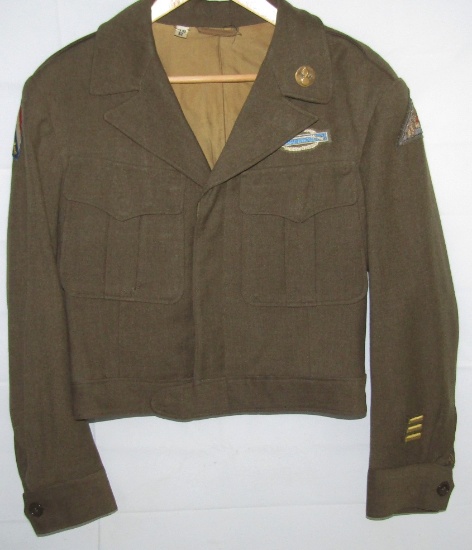WW2 U.S. 7th Army Ike Jacket