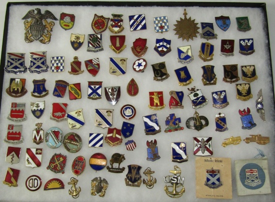 84pcs- WW2 Misc. U.S. Distinctive Insignia/USN Insignia Etc.