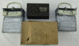 3pcs-WW2 Type O-1 .50 Cal B17/B24 Ammo Cans-B29 .50 Cal Type A-3 Positioning Mechanism