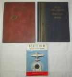 WW2 Period USN Sperry Battleship Gyro Autopilot Instruction Books-Type C-1 Autopilot/B17/B24