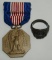 2pcs-WW2 U.S. Soldiers Medal-Army Soldier's Ring
