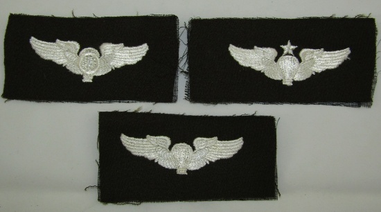 WW2 U.S. Army Air Corp/Signal Corp Embroidered Balloon Crew/Pilot Wings