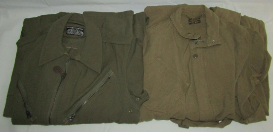 2pcs-WW2 U.S.  Army Air Forces Lightweight Flight Suits-Type A-4/Type L-1