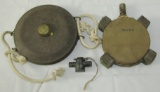 3pcs WW2 Period Japanese Training Mines For U.S. Personnel.-Inert