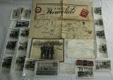 RARE! WW2 U.S. Airborne Occupation Soldier War Crime Trials Guard Photo/Document Grouping