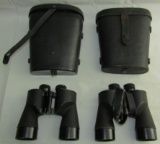 2pr. WW2 USN Officer's 7 X 50 Mark 21 Binoculars By SARD With Cases