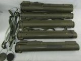 5pcs-Vietnam War/Later M72-A2 LAW Rocket Tubes-Inert/Already Fired