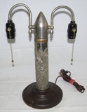WW1/WW2 Trench Art Lamp