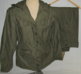 Matching WW2 Period WAC M1943 Field Jacket With M1943 Pants-Named