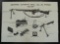 Original WW2 Period US Infantry School Training Chart-M1918A2 BAR Rifle