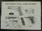 Original WW2 Period US Infantry School Training Chart-M1911A1 .45 Cal.  Pistol