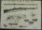 Original WW2 Period US Infantry School Training Chart-M1903 .30 Cal. Rifle