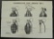 Original WW2 Period US Infantry School Training Chart-MKII Fragmentation Grenade