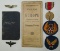 7pcs-WW2 U.S. Army Air Corps/8th Air Force Insignia/Booklets