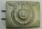 Rare Early Waffen SS Belt Buckle By Overhof & Cie With Full Title/Name Maker Stamping