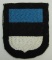 Waffen SS Estonian Volunteers Arm Shield-3rd Pattern